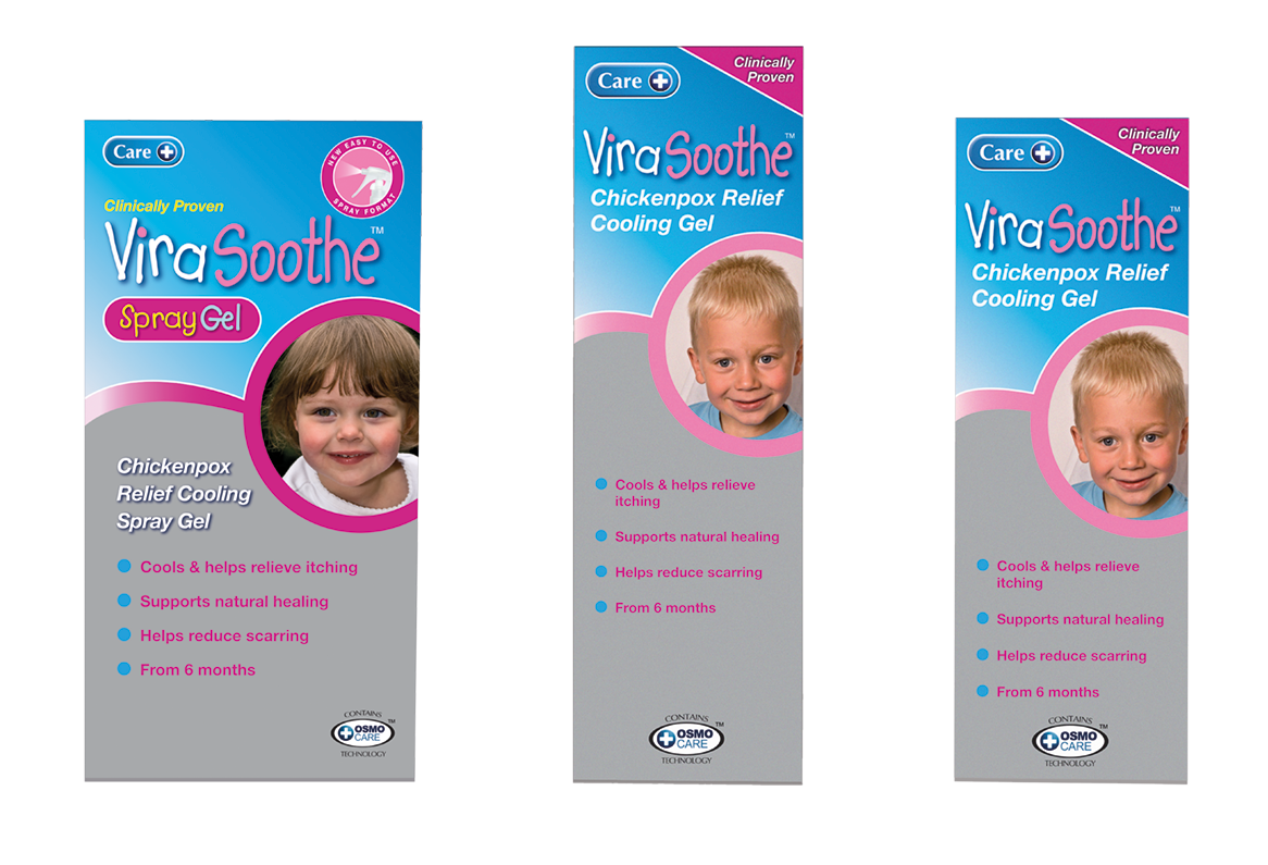 Care ViraSoothe® Chickenpox Relief Cooling Gel & Spray Gel