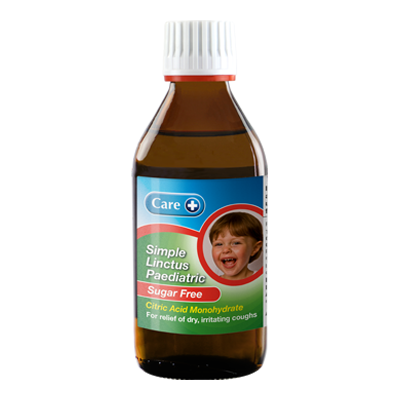 Care Simple Linctus Paediatric Sugar Free