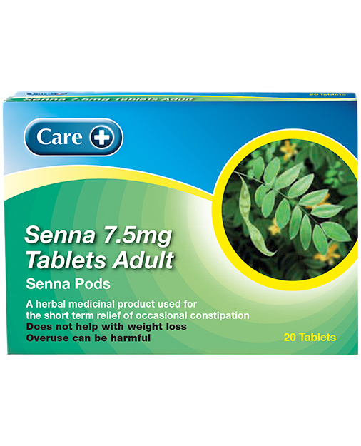 Care Senna 7.5mg Tablets Adult